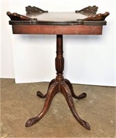 Vintage Ball and Claw Foot Parlor Table
