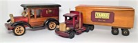Tamko Roofing Products Wooden Trucks