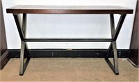 Steve Silver Co. Sofa Table with Metal Base
