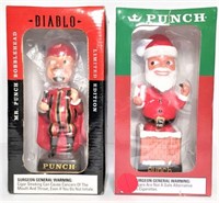 Punch Bobbleheads in Original Boxes