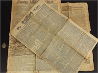 SÉLECT1 - Journaux antique années 1750-1800