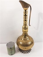 SÉLECTION-Grand vase en laiton 20'' de hauteur