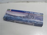 Vtg Revell 1:535 Scale Model Battleship See Info