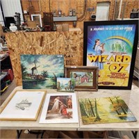 Various Paintings, Prints & Posters
