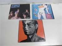 Three Vtg Rolling Stones Albums Shown Untested