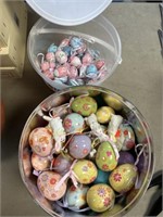 2 containers of Easter Egg Decorations