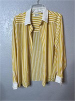 Vintage Liz Claiborne Striped Blouse
