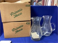 2 Princess house #459 drink pitchers