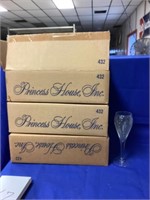 Princess House #432 Steamware. 4 glasses per box
