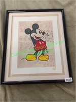 Framed Picture "70 Years with Mickey Mouse"