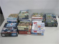Assorted Games & Puzzles Pictured See Info