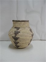 8.5" Tall Southwest Style Coil Basket