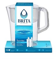 Brita Champlain Water Filter Pitcher, 10 Cup with