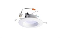 HALO White LED Baffle Downlight 5in-6in (4-Pack)