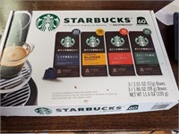 Starbucks Nespresso Variety Coffee Capsule (60 Ct)