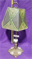 ANTIQUE CAST IRON VANITY LAMP