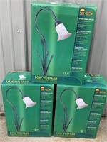 3 Sun-Glow Landscape Lights