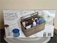 Creative Brands Picnic & Storage Caddy with Handle