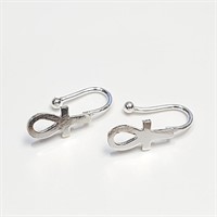 Silver Non-Pierced Earrings SJC