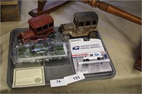 LOT OF COLLECTIBLE METAL VEHICLES