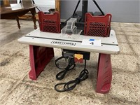 CRAFTSMAN ROUTER TABLE W/ROUTER
