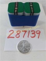 40 Brilliant Uncirculated 2023 Silver Eagle Coins