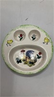 Vintage Ceramic Child’s Breakfast Dish K15A