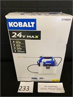 KOBALT 24V CHEMICAL SPRAYER W/BATTERY & CHARGER