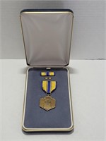 US Air Force Military Merit Medal Ribbons in Case