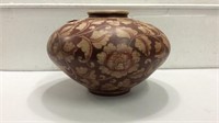 Large Painted Pottery Vase K14G