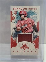 2016 DK Brandon Drury Rookie Jersey Card /99
