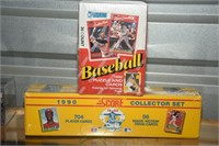 2- 1990 BASEBALL CARD SETS ! -LW-R
