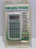 Vintage The Golf Finder Electronic Directory