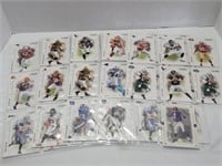 2001 Rookies and Stars Football Cards in Pages