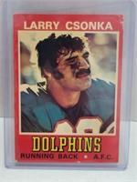 1974 Topps Wonder Bread Larry Csonka Card