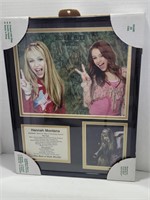Miley Cyrus Hannah Montana Framed Picture