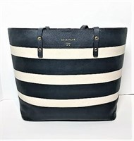 Cole Haan Blue and White Bag