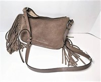 Michael Kors Fringed Suede Purse