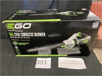 EGO 56V BLOWER W/BATTERY & CHARGER NEW