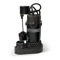Everbilt 1/3 Hp Aluminum Sump Pump Vertical Switch
