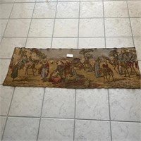 19"x52" Arabian Scene Tapestry