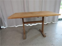 Natural Wood Kitchen Table