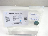 Natural Turquoise 26.70 Cts