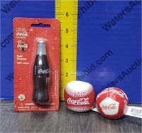 Coca-Cola Pencil Sharpener & Hacky Sacks