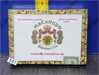 Macanudo Wooden Cigar Box