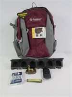 New! Backpack, Fishing Rod Rack, & More