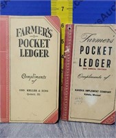 Farmer's Pocket Ledgers.