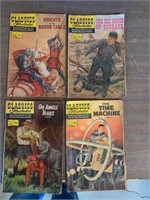 4 COMIC BOOKS  USED