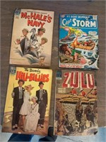 4 COMIC BOOKS  USED