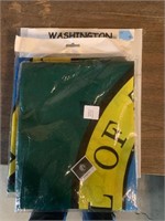 5 WASHINGTON FLAGS   NEW